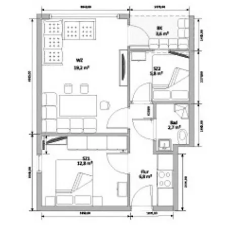 Lägenhet Mirablau Braunlage